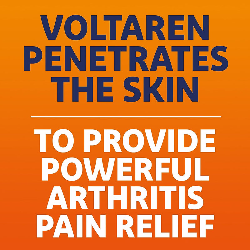 Arthritis Pain Gel for Powerful Topical Arthritis Pain Relief, No Prescription Needed - 1.7 Oz/50 G Tube