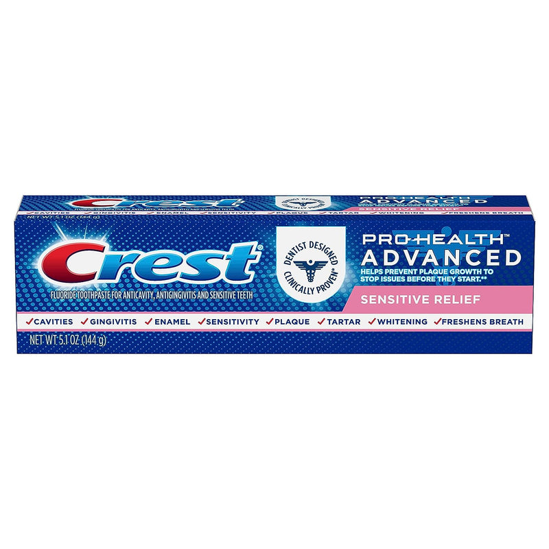Pro-Health Advanced Sensitive & Enamel Shield Toothpaste, 5.1 Ounce (Pack of 1) - Packaging May Vary