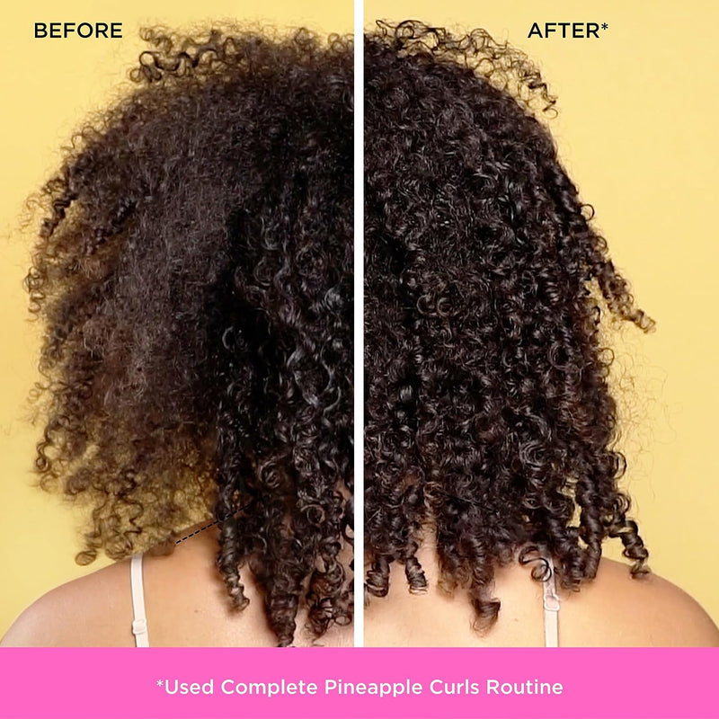 Beauty Pineapple Swirl Curl Defining Cream, 100% Vegan & Cruelty Free, 4 Fl Oz