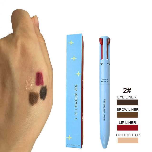 4-in-1 Touch Up Makeup Pen Waterproof Cosmetic Pen