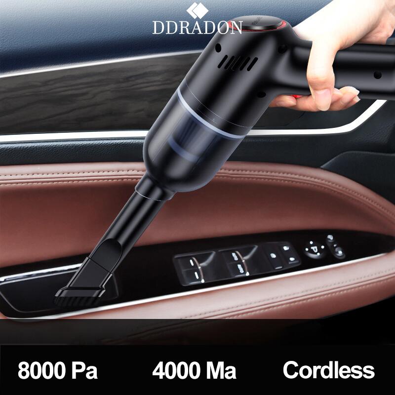 Best Cordless Handheld Vaccum Cleaner Rechargeable 8000Pa Vacuum Cleaner for Easy Cleaning 🔥Powerful Suction Vacuum Cleaner for Pet Hair Home Bed Dusting and Car Cleaning🔥